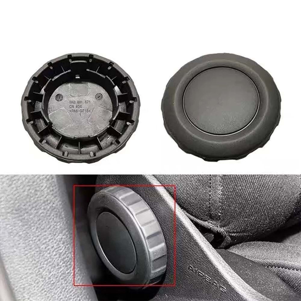 KOLTUK AYAR KOLU (BEJ) CC 12>17 PASSAT 11>15 TIGUAN 08>18 A3 13>16 A4 16>20 LEON 13>20 SUPERB 08>18 OCTAVIA 13>20