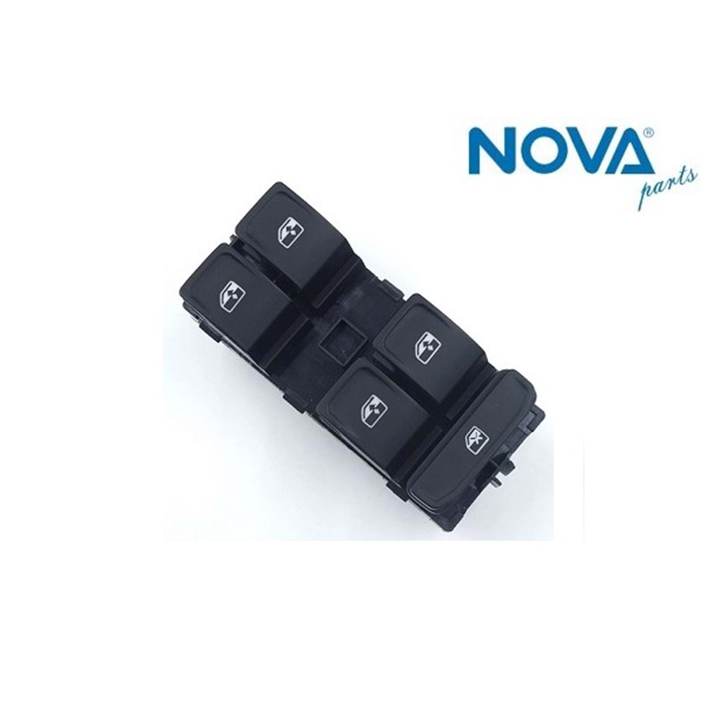 CAM AÇMA ANAHTARI ÖN SOL (DÜĞMESİ ) FABIA 2015 SONRASI NOVA