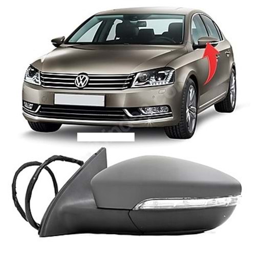 AYNA DIŞ DİKİZ PASSAT 12> SOL GKL