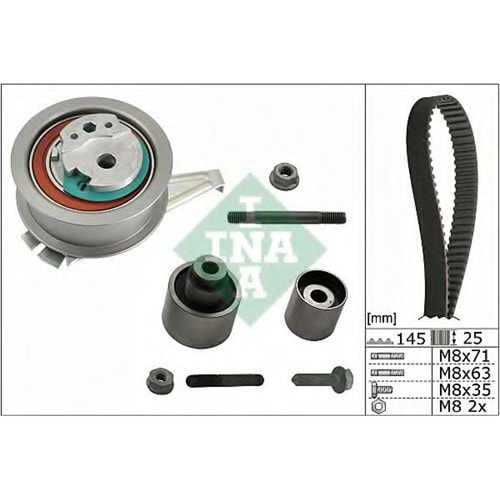 TRİGER SETİ +POMPA CLH DCX 1,6 TDI İNA