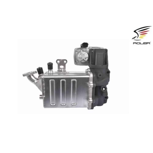 EGR SOĞUTUCU & VALFİ Kmp. ( 2 Çıkış )16-19 2.0 TDI CXHA-CXHB-CXEB-CXGA-CXGB-CXFA ADLER